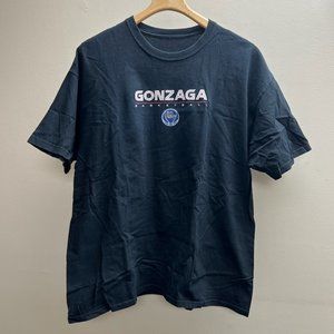 Men's Gonzaga Bulldogs Black short sleeve t-shirt